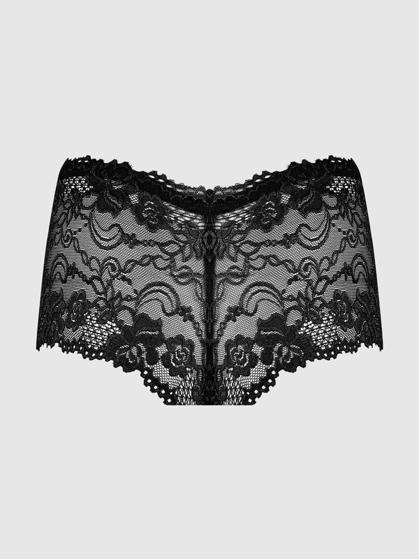 CAITLIN FLORAL LACE CHEEKY