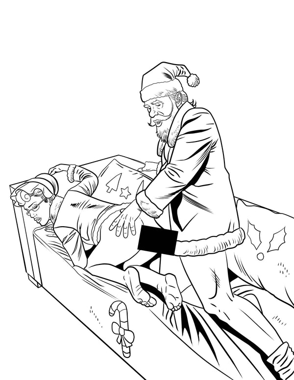 Dirtiest Christmas Coloring Book Ever, CB-032