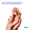 Eva Hands-Free Couples Vibrator – Waterproof (Papaya)