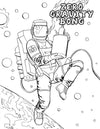 I Can Smoke Weed Out of That Coloring Book, CB-008