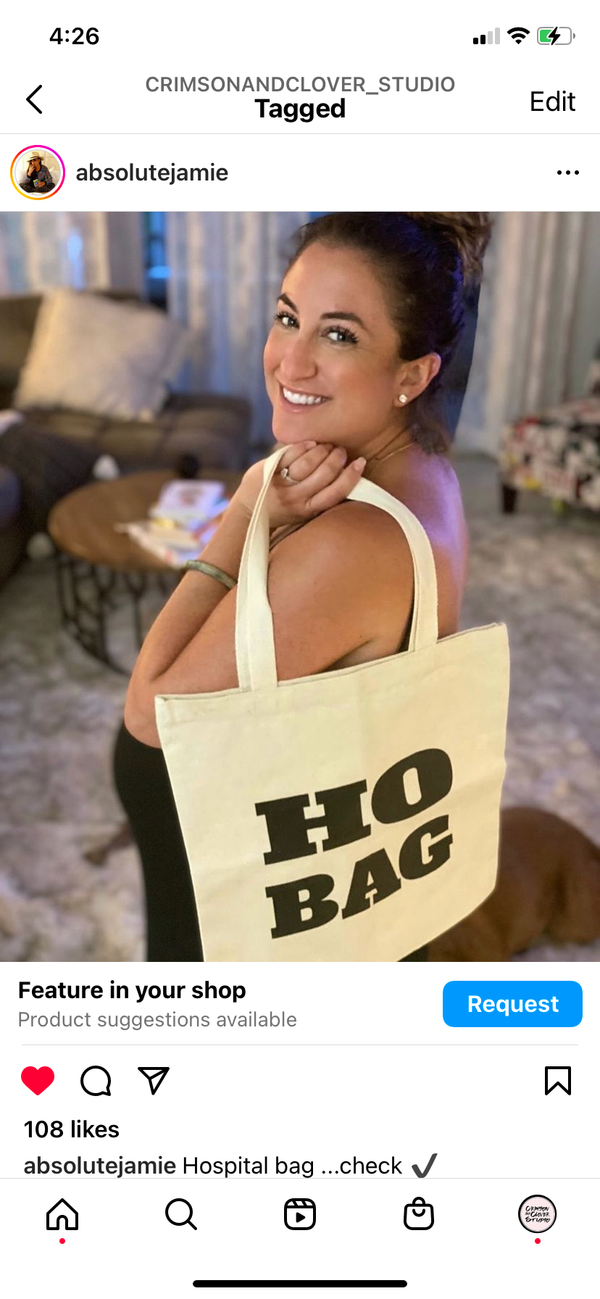 Ho Bag Funny Tote Bag