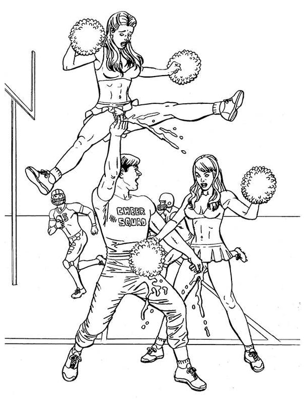Orgasms Everywhere Coloring Book, CB-007