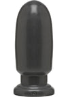 American Bombshell Shell Shock Anal Plug - Grey/Gun Metal - Large