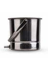 Aquaclean Stainless Steel Bucket Mate Set with Interchangeable Nozzle