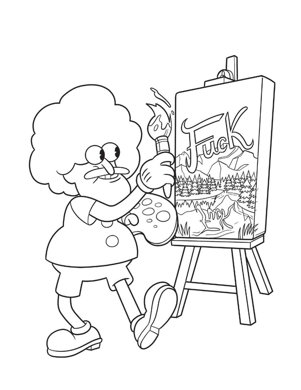 Suck My Crayon Coloring Book, CB-016