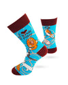 I Love All Kinds of Pussy Men's Novelty Crew Socks