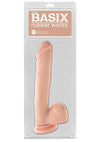 Basix Rubber Works Mega Dildo - Vanilla - 12in