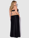BRIGETA SATIN MONO WIRE LONG GOWN