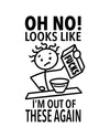 “Oh No! Looks Like I'm Out of These Again” - Hey Now™ Cotton Kitchen Towel