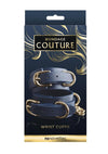 Bondage Couture Wrist Cuff - Blue
