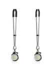 Bound Nipple Clamps G1 Iron - Glow In The Dark/Gray/Grey/Metal