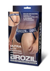 Brozil Ultra Bulge Enhancing Jockstrap - Blue/Navy Blue - Large/XLarge