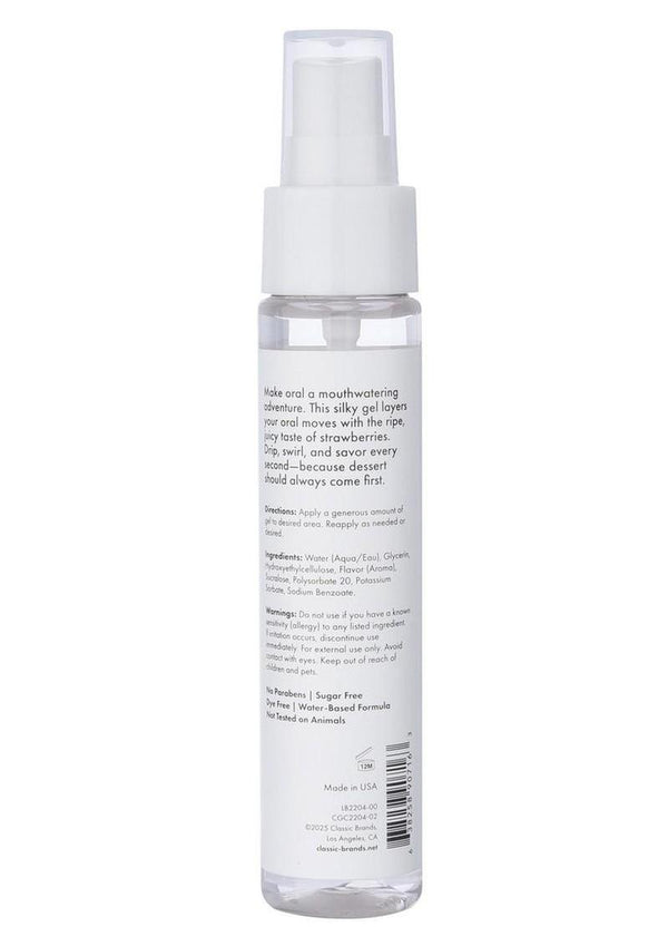 Cgc Blow Me Oral Sex Gel - Strawberry - 2oz