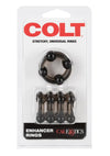 Colt Enhancer Rings Cock Rings - Blue/Smoke