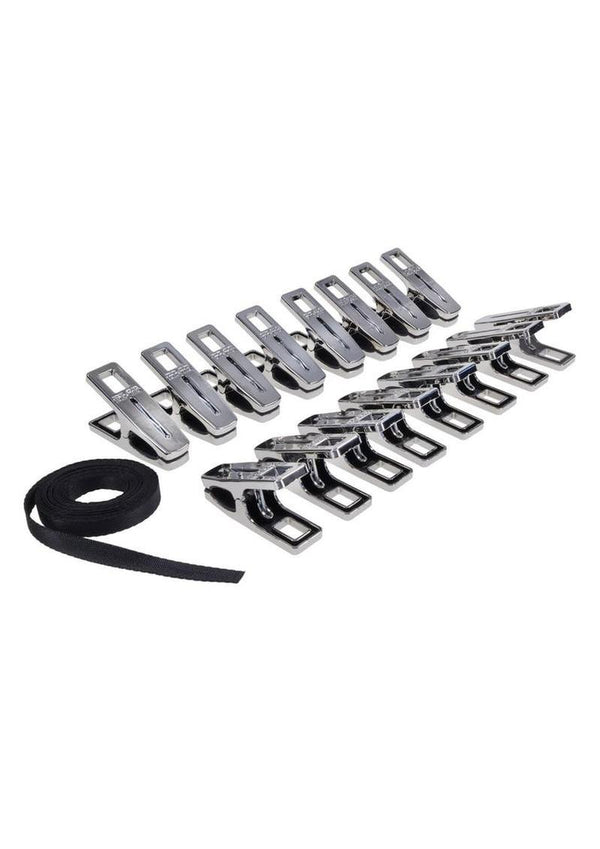 Edge Body Zipper Clothes Pins
