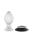 Gender X Crystal Ball Glass Plug