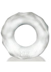 Hunkyjunk Fractal Tactile Cockring - Clear/Clear Ice