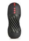 Jock Sucking and Vibrating Rechargeable Masturbator