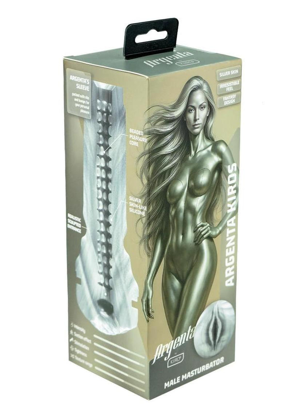 Kiiroo Feelstar Argenta Kiros Stroker - Silver