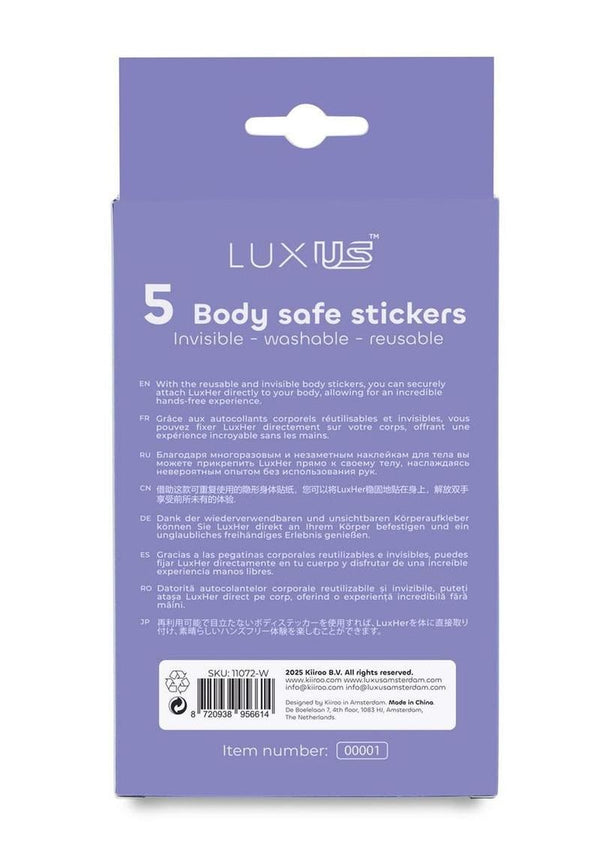 Kiiroo Luxus Stickers