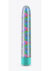 Limited Addiction Utopia Rechargeable Slimline Vibrator - Aqua/Green