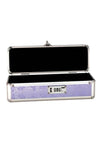 Lockable Vibrator Case - Purple - Medium/Small
