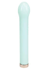 Loveline Celestia 10 Function Rechargeable Glass Bulb Tip Vibrator - Green - 6.3in