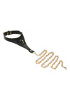 Master Series Captivate Collar with Body Chain - Black