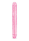 ME YOU US Ultracock Jelly Double Ender - Pink - 12in