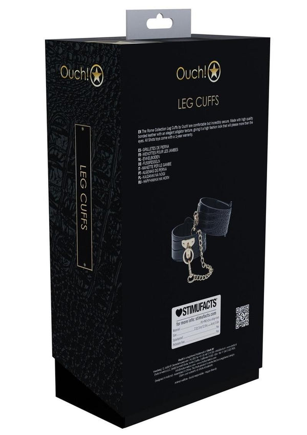Ouch! Rome Collection Leg Cuffs