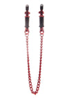 Ouch! Vice Nipple Clamps - Red