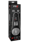 Pipedream Extreme Elite Rechargeable Ultimate Milker Masturbator - Pussy - Black/Clear