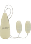 Pocket Exotics Glow In The Dark Double Bullets - Glow - Glow In The Dark/Ivory