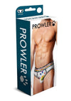 Prowler White Oversized Paw Open Brief - Multicolor/Rainbow/White - Large