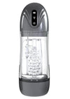 Pumped Sonicpull 10 Function Multimedia Enhanced Masturbator - Grey/Gun Metal