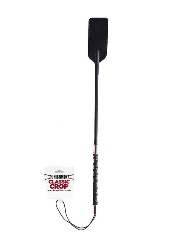 Punishment Classic Riding Crop - Rose Gold