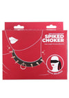 Punishment Spiked Choker - Rose Gold