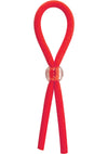 Ram Squeezer Cocktie Adjustable Cock Ring - Red