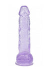 Realrock Crystal Clear Realistic Dildo with Balls
