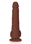 Realrock Realistic Skin Straight Realistic Dildo with Balls and Suction Cup