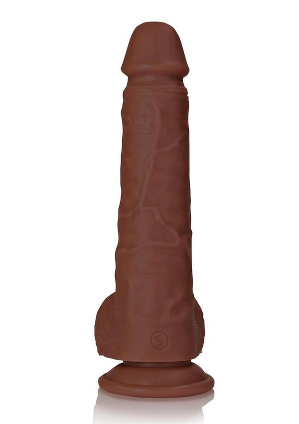 Realrock Realistic Skin Straight Realistic Dildo with Balls and Suction Cup