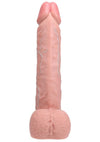 Realrock Ultra Realistic Skin Extra Large Straight Dildo with Balls and Suction Cup