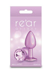 Rear Assets Anal Plug - Small - Iridescent - Pink - Small