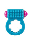 Rock Candy Atomic Sugar Grinder Vibrating Cock Ring - Blue