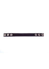 Rouge Leather Adjustable Cock Strap - Black