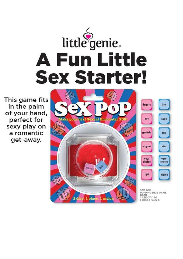 Sex Pop Dice Game For Couples