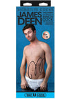 Signature Cocks Ultraskyn James Deen Dildo with Removable Suction Cup - Vanilla - 8in