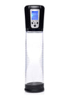 Size Matters Power Suction Penis Pump with Built- - Clear - Display