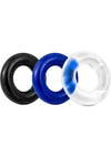 Stay Hard Donut Cock Rings - Assorted - Assorted Colors