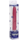 Velvet Touch Vibes Waterproof Vibrator 7in - Dusty - Red/Rose